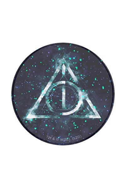OEM Mobile PopSocket with Deathly Hallows Design, Compatible with Phones and Tablets