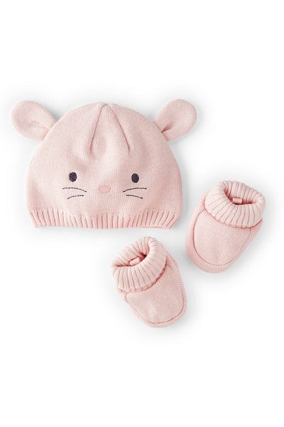 Carter's Baby Girl Pink Hat-Shoes