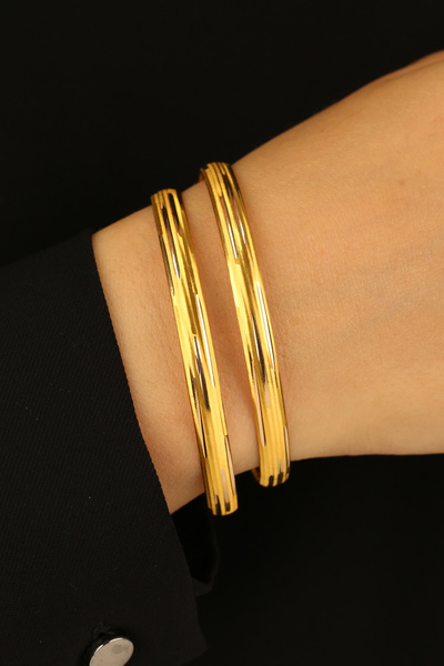 Çgk Çiğdem Gürel Kuyumculuk 22K Hediyelik Altın Bilezik