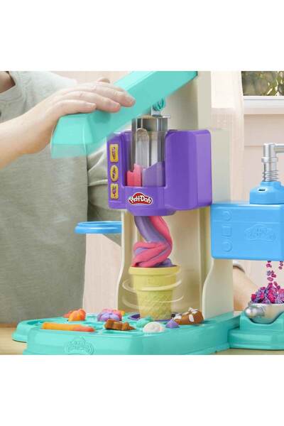 Play Doh Rainbow Swirl Ice Cream Oyun Seti