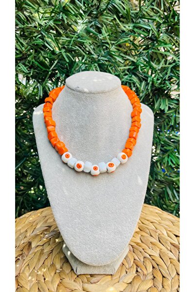 wanwa aksesuar Orange Serenay Necklace