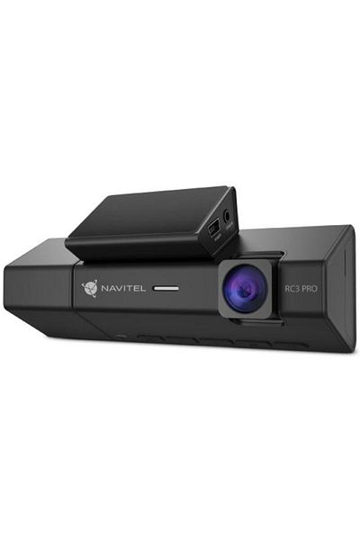 Navitel Camera Auto DVR RC3 PRO cu 3 camere mobile FullHD, Filmare infrared, Touch Screen, G-sensor,