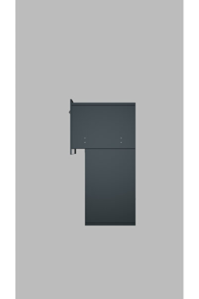 ZELFBOX TAM ANKASTRE KARGO TESLİM KUTUSU (ANTRASİT GRİ-FINE TEXTURE)