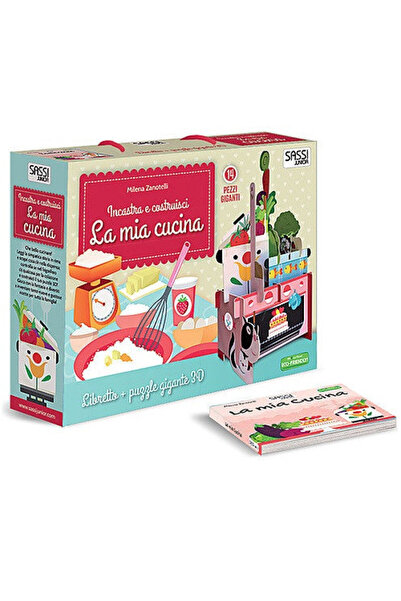 Creative Toys Giant 3D Puzzle Kitchen, Multicolor