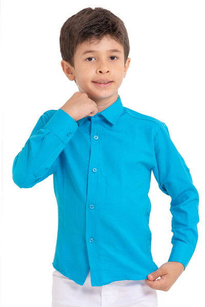 redbug kids Dečija košulja od oksford tkanine