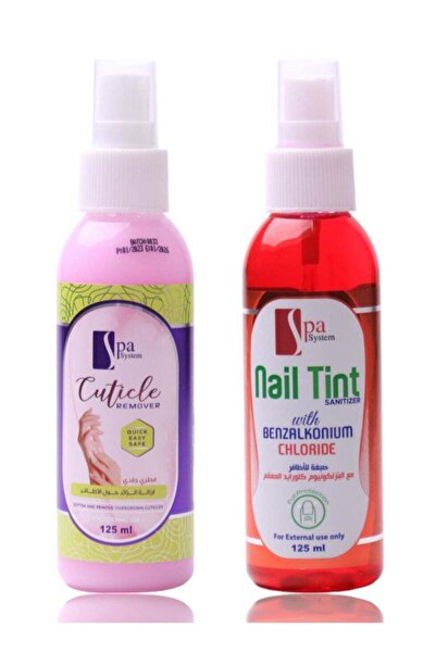 Spa System مزيل بشرة الأظافر ومعقم للأظافر للعناية بالأظافر