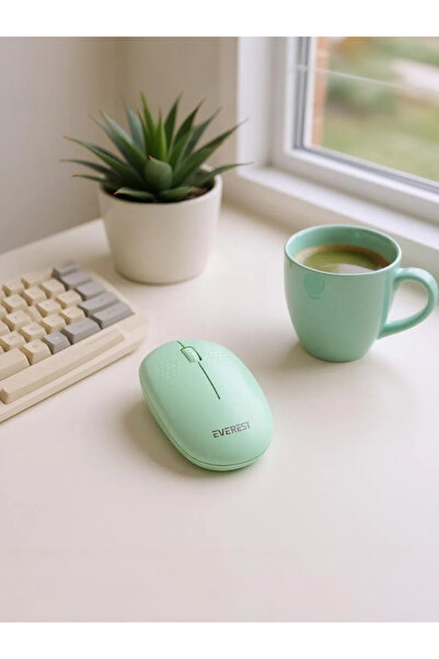 Everest SMW-88 Usb Yeşil 2.4Ghz Kablosuz Mouse
