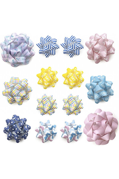 ruspepa Set de 14 fundițe cadou, hârtie, multicolore