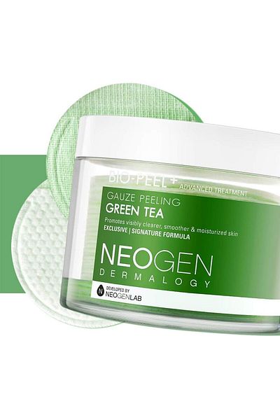 Neogen تقشير الشاش الحيوي بالشاي الأخضر