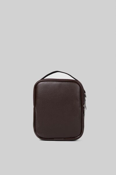 MORCA Men's Cross Strap Handbag Brown