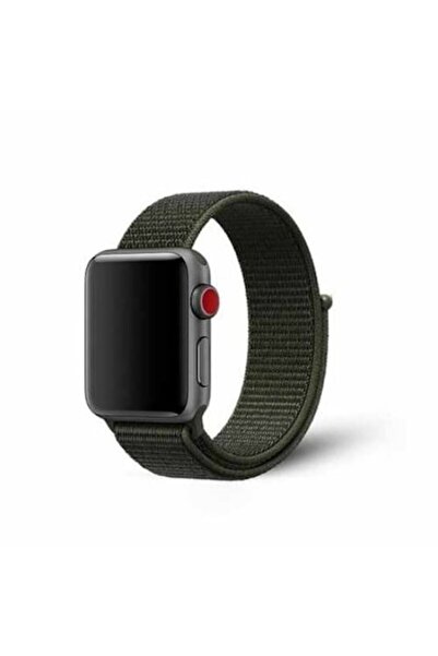 Bibilel Strap for Apple Watch, 42-44mm, Military Green