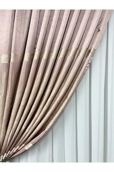 Metropolitan Concept Bolt drapery, worked on 10 cm wide rejansa