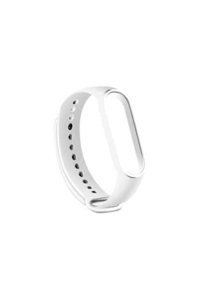 SOHO Fitness Band Strap Compatible with Xiaomi Mi Band 5, White
