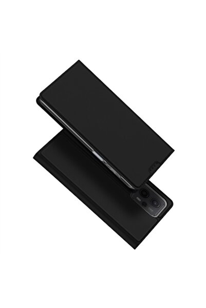 OEM Husă pentru Motorola Moto G13/G23, piele, neagră