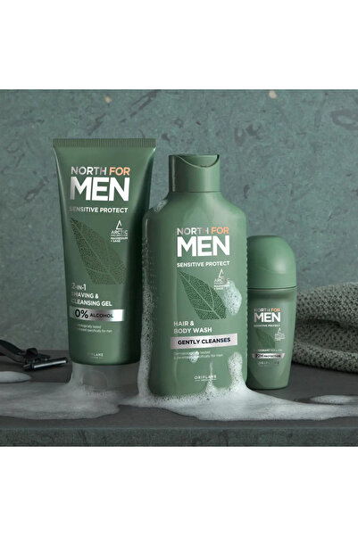 Oriflame North For Men Sensitive Protect Shampoo & Shower Gel