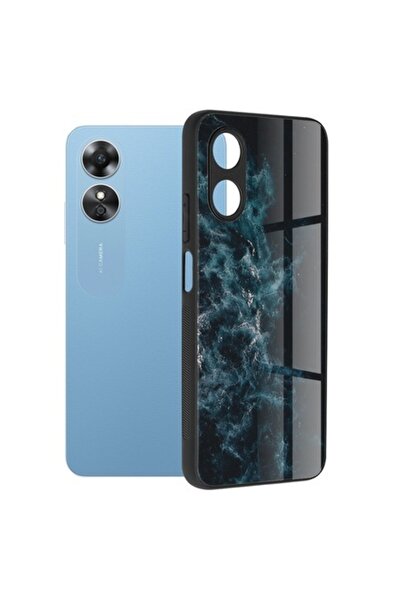 OEM Husă de protecție pentru Oppo A17, Xtreme Armor, seria Glaze, G1286, Lexgard, Blue Nebula