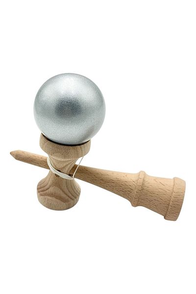 BaoBao Kendama cu bila colorata soft grip / lucioasa, din lemn echilibrat PRO-SOFT-X