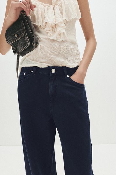 Pull & Bear Low-rise loose fit jeans