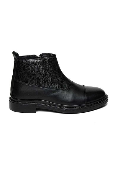 Bestello Laceless Rubber Sole Flat Boots 023-231-24K Men's Boots