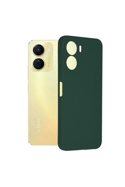 OEM Husa Protectie pentru Vivo Y16, Impact Safe, Soft Edge Silicon Flexe, G1465, Silicon Flex, Dark Verd