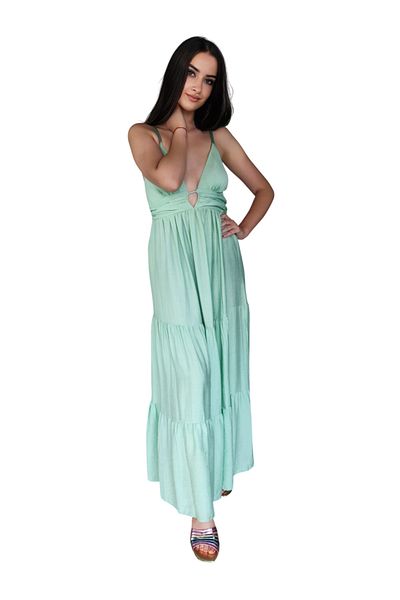 OEM Elegant mint green summer dress