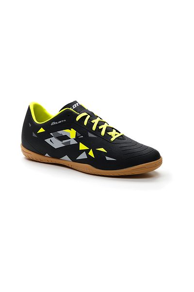 Lotto SOLISTA 700 V ID - ALL BLACK/VAPOR GRAY/SAFETY YELLOW