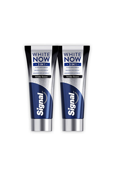 Signal White Now Diş Macunu 3 in 1 White Boost 75 ml x2