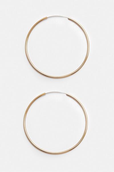 Pull & Bear 2'li Zincir Detaylı Küpe Seti