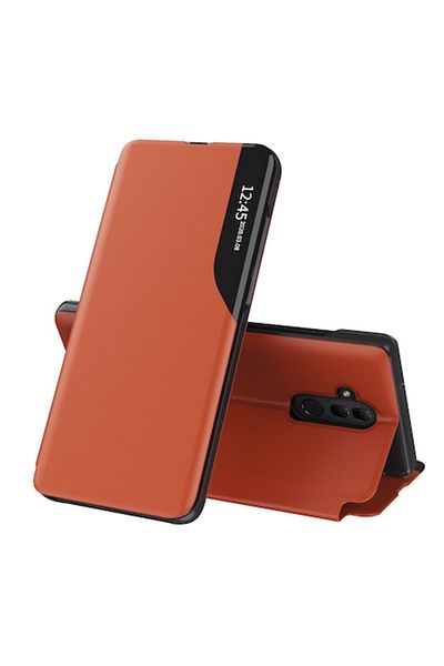 DONARIS Husa compatibila cu Huawei Mate 20 Lite, Shockproof Protection, T157, Piele ecologica, Apricot