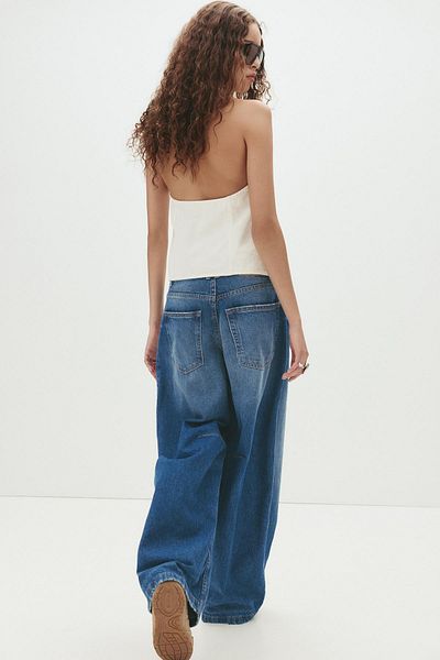 Pull & Bear Balloon-fit baggy jeans