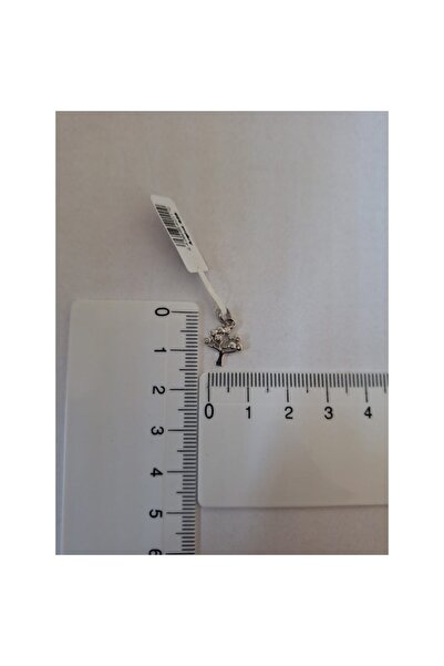 Flo Silver Pendant 925 Tree with Stones