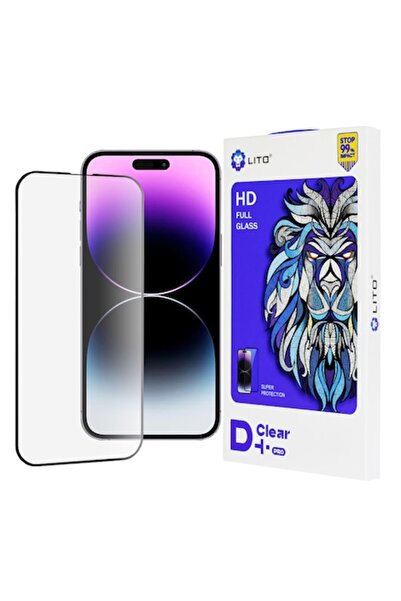 Don Ecran Glass Shield pentru iPhone 14 Pro Max, I30, Sticlă, Întuneric Profund