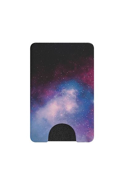 Don Portofel pentru telefon, Donaris, B44, plastic dur, Majestic NavyGalaxy