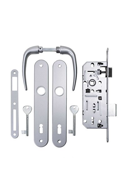 Z-Tools Pachet P 90 (Lacăt+Mâner) Argintiu 35-500 / 4578