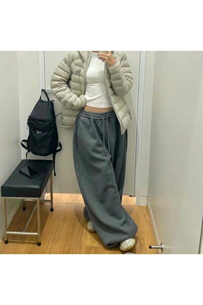 BALİNA Füme Extra Salaş Premium İnce Eșofman Altı -THE SOLO