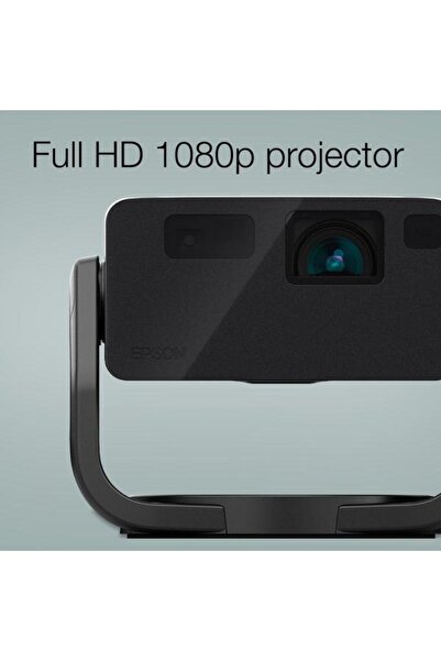 EPSON EF-22B Projector, Laser, 3LCD, Full HD, 1000 Lumen, Cinema Mode, HDMI, USB, Google TV (Black)