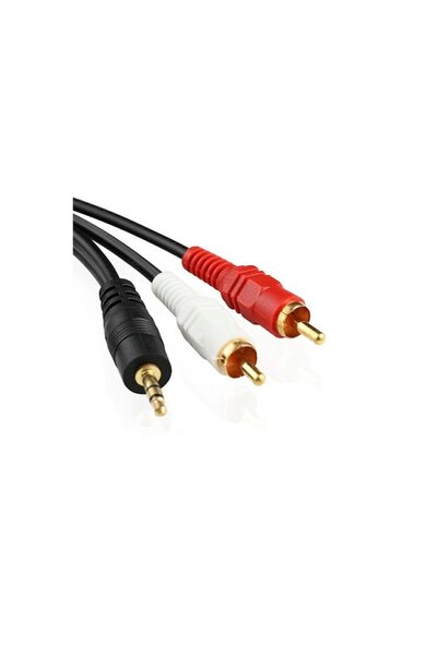 SOHO 3.5 mm Jack to 2 RCA Audio Cable, Black