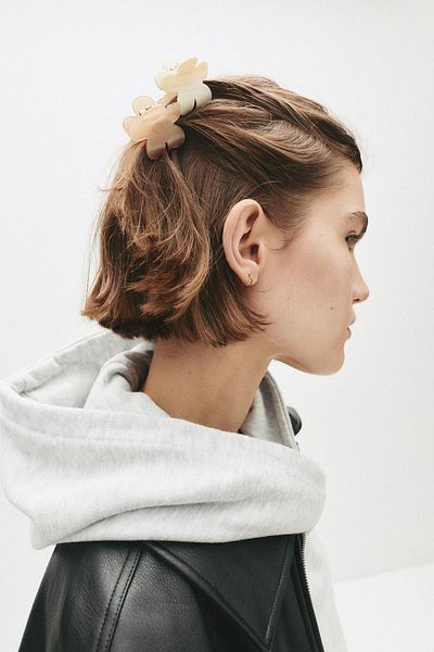 Pull & Bear 5-pack of flower fur clips