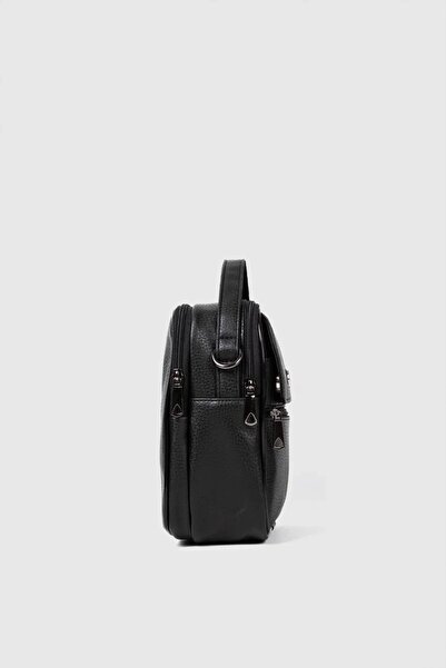 MORCA Men's Cross Strap Handbag Black