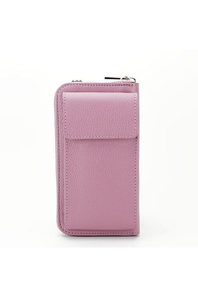 SOFILINE Wallet and phone case, light pink, made of genuine leather 8971 07