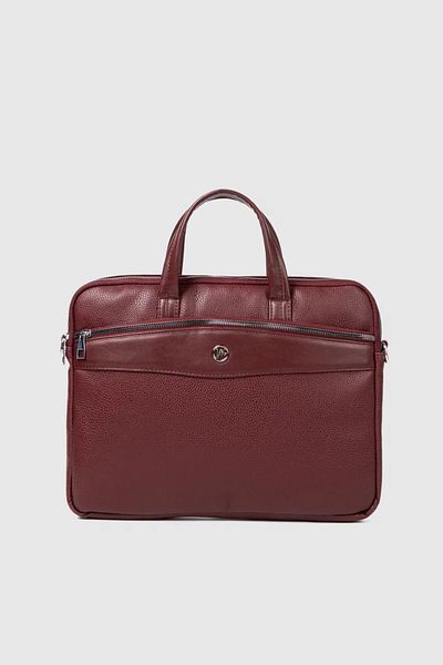 MORCA Unisex Claret Red 13" & 14" Inch Laptop Briefcase