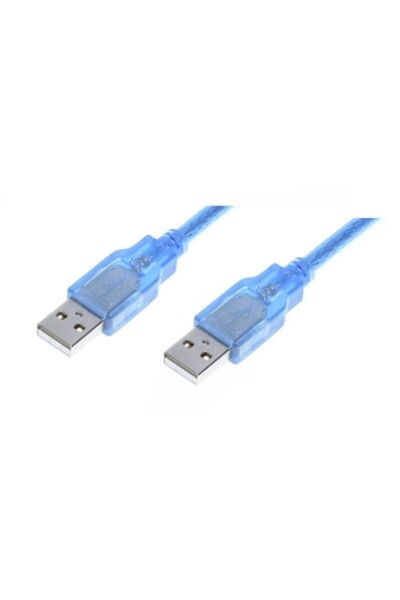 Bibilel Cablu prelungitor USB cu filtru, USB mascul-mascul, 5m, albastru