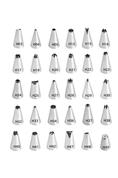 Leexo Set decorat 42 piese, pentru ornarea, decorarea prajiturilor sau briose