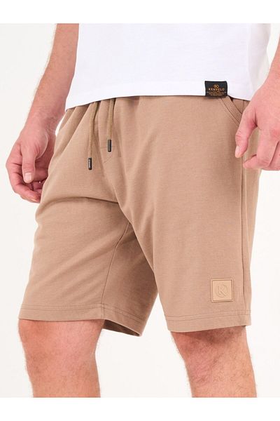 KVL by KENVELO Men's sports Bermuda shorts with logo
