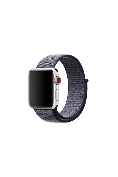 Bibilel Curea pentru Apple Watch, 42-44mm, Textil, Mov inchis