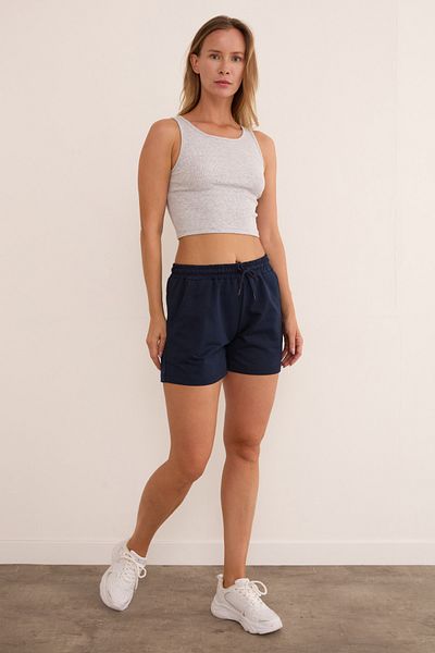 Fulla Moda Basic Tie Waist Pocket Shorts