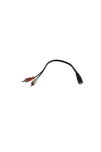 SOHO Cablu adaptor audio Jack F la 2 RCA, 20 cm