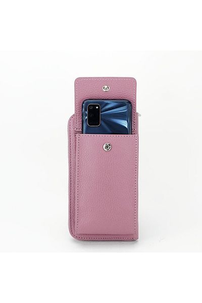 SOFILINE Wallet and phone case, light pink, made of genuine leather 8971 07