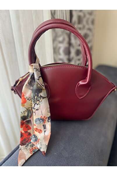 Butik Geantă cu eșarfă cu croială asimetrică