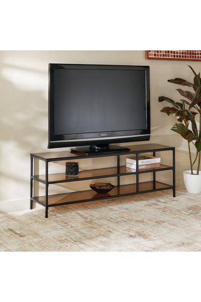 Generic وحدة تلفزيون آرك ذات السطح الزجاجي مقاس 1.3 متر لأجهزة التلفزيون التي...